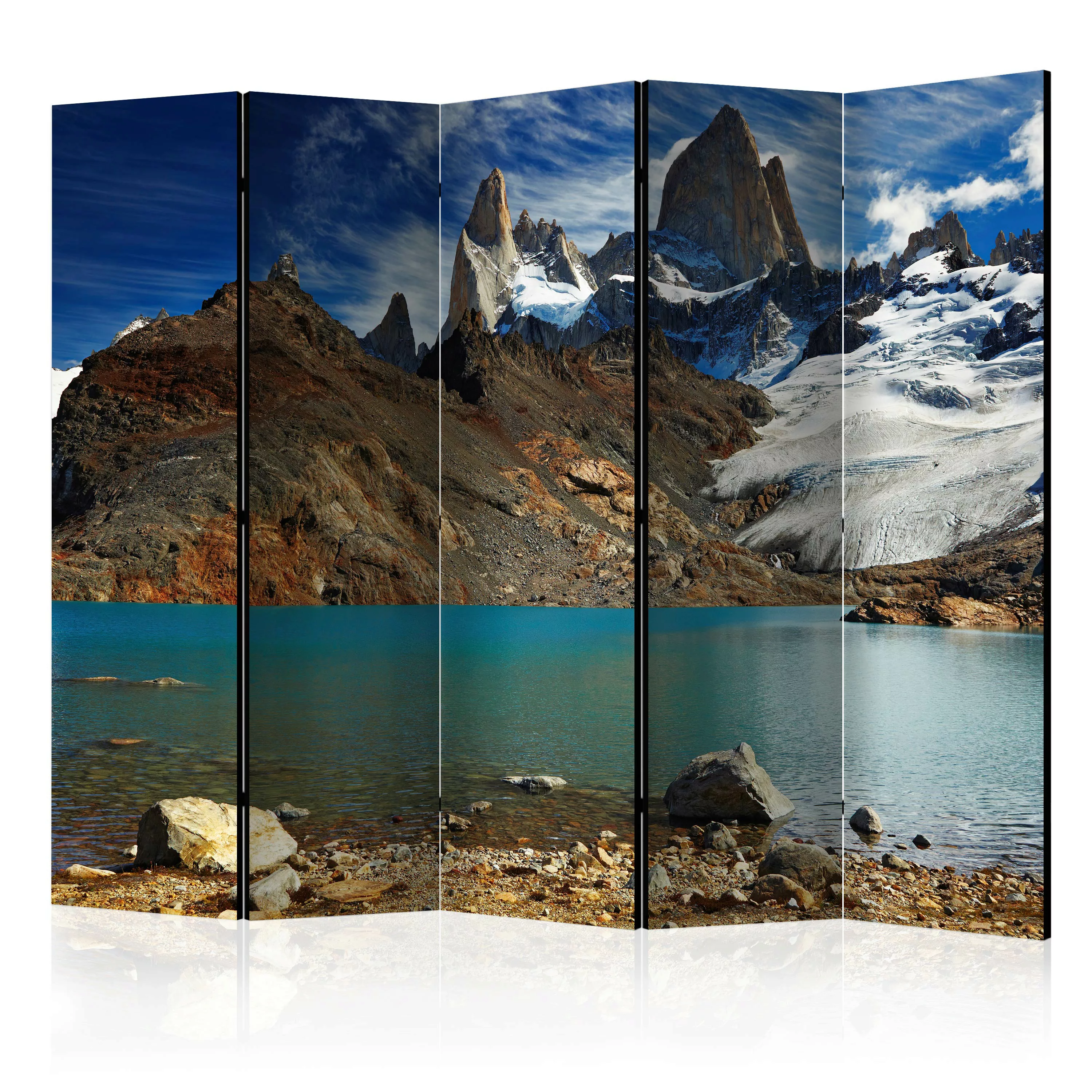 5-teiliges Paravent - Mount Fitz Roy, Patagonia, Argentina Ii [room Divider günstig online kaufen