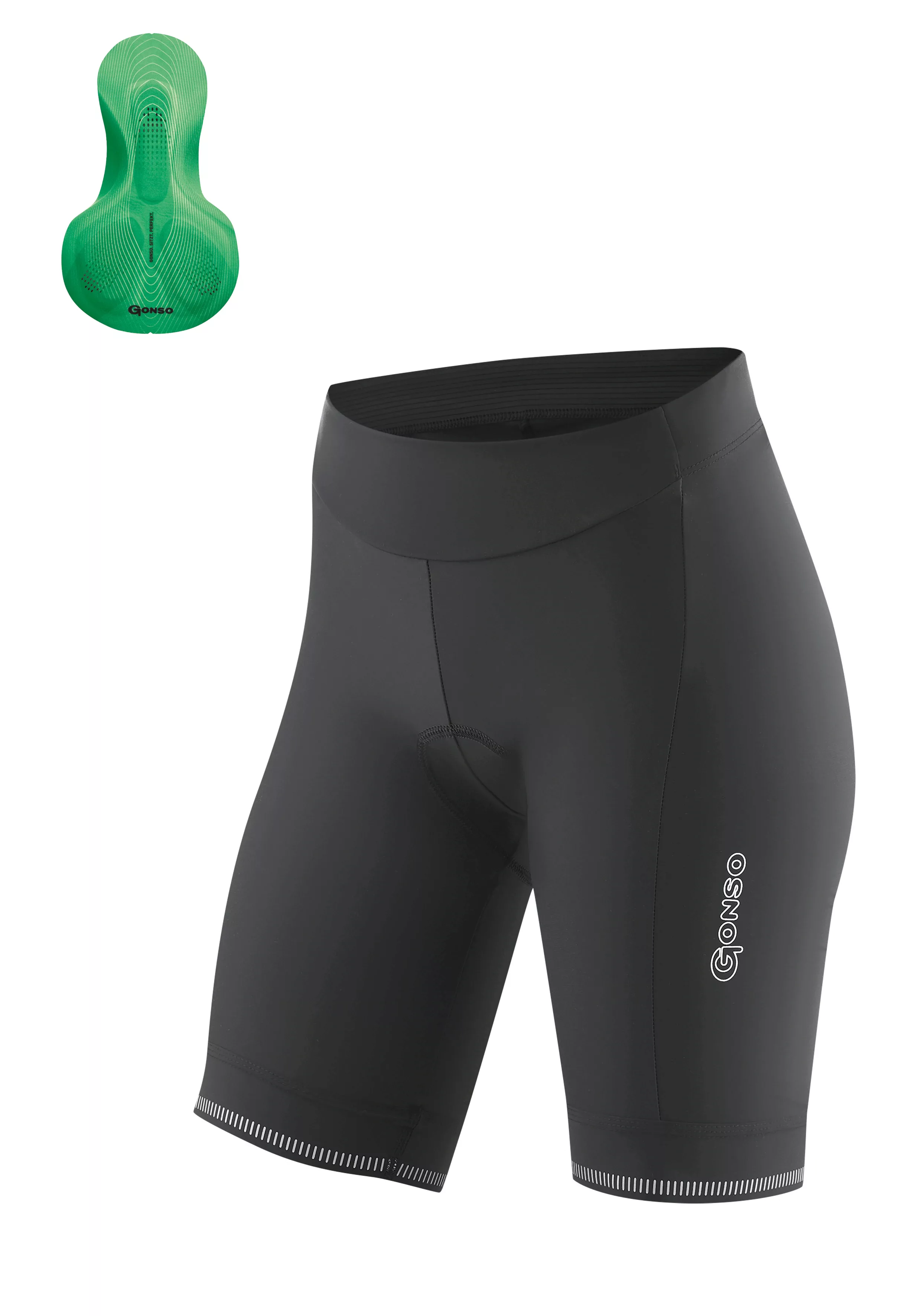 Gonso Fahrradhose "SITIVO W 0", Damen Radhose mit innovativem Sitzpolsterko günstig online kaufen