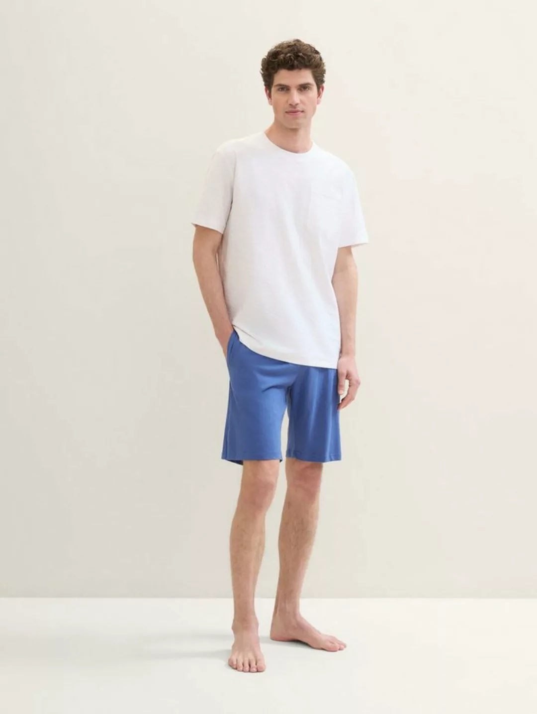 TOM TAILOR Pyjamahose Bermuda-Shorts günstig online kaufen