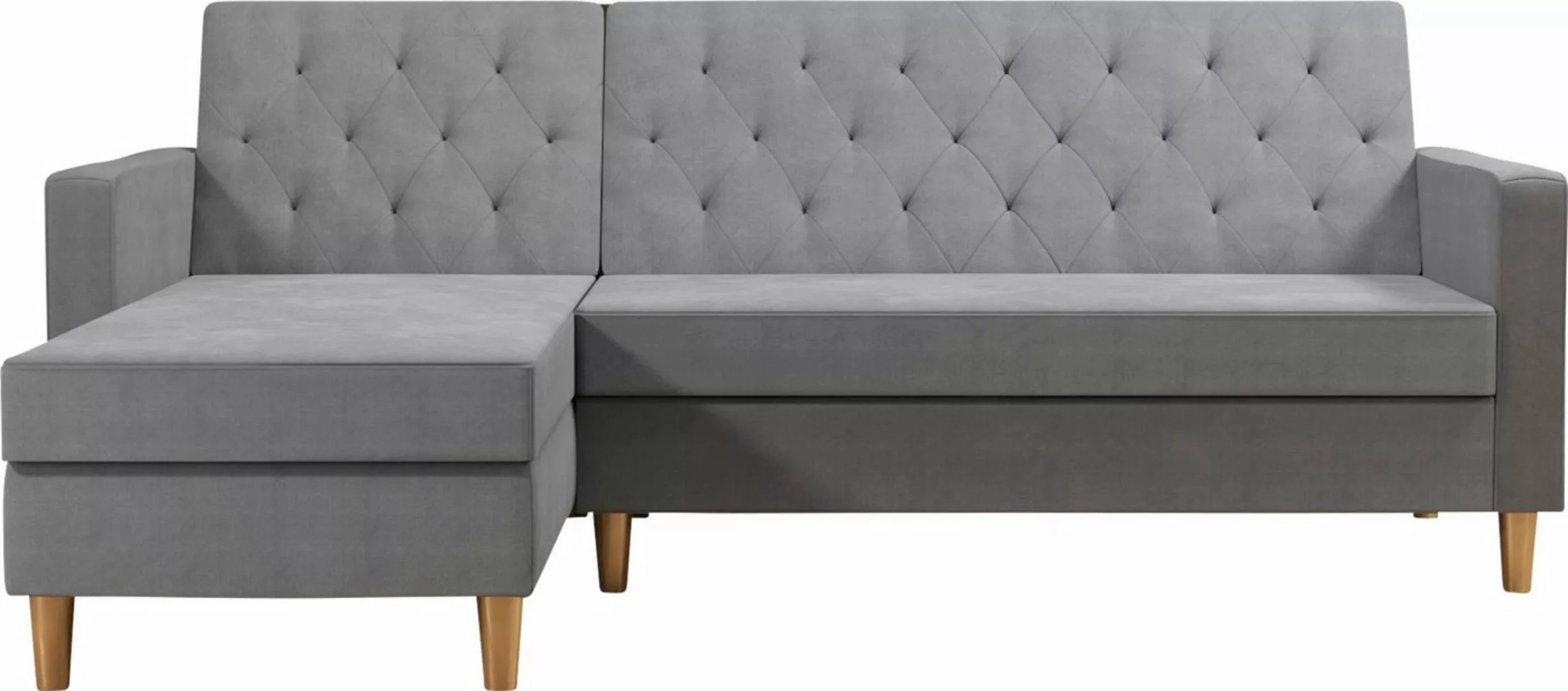 CosmoLiving by Cosmopolitan Ecksofa Liberty, L-Form, mit Schlafffunktion, R günstig online kaufen