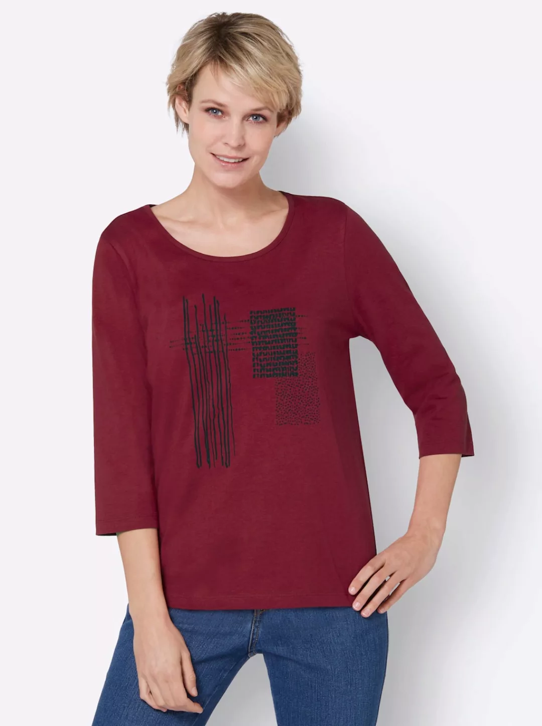 Classic Basics 3/4-Arm-Shirt "3/4-Arm-Shirt", (1 tlg.) günstig online kaufen