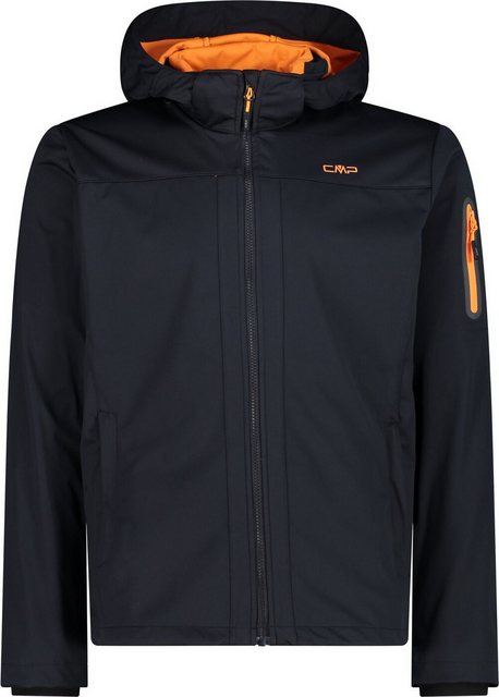 CMP Funktionsjacke MAN JACKET ZIP HOOD ANTRACITE-FLAME günstig online kaufen