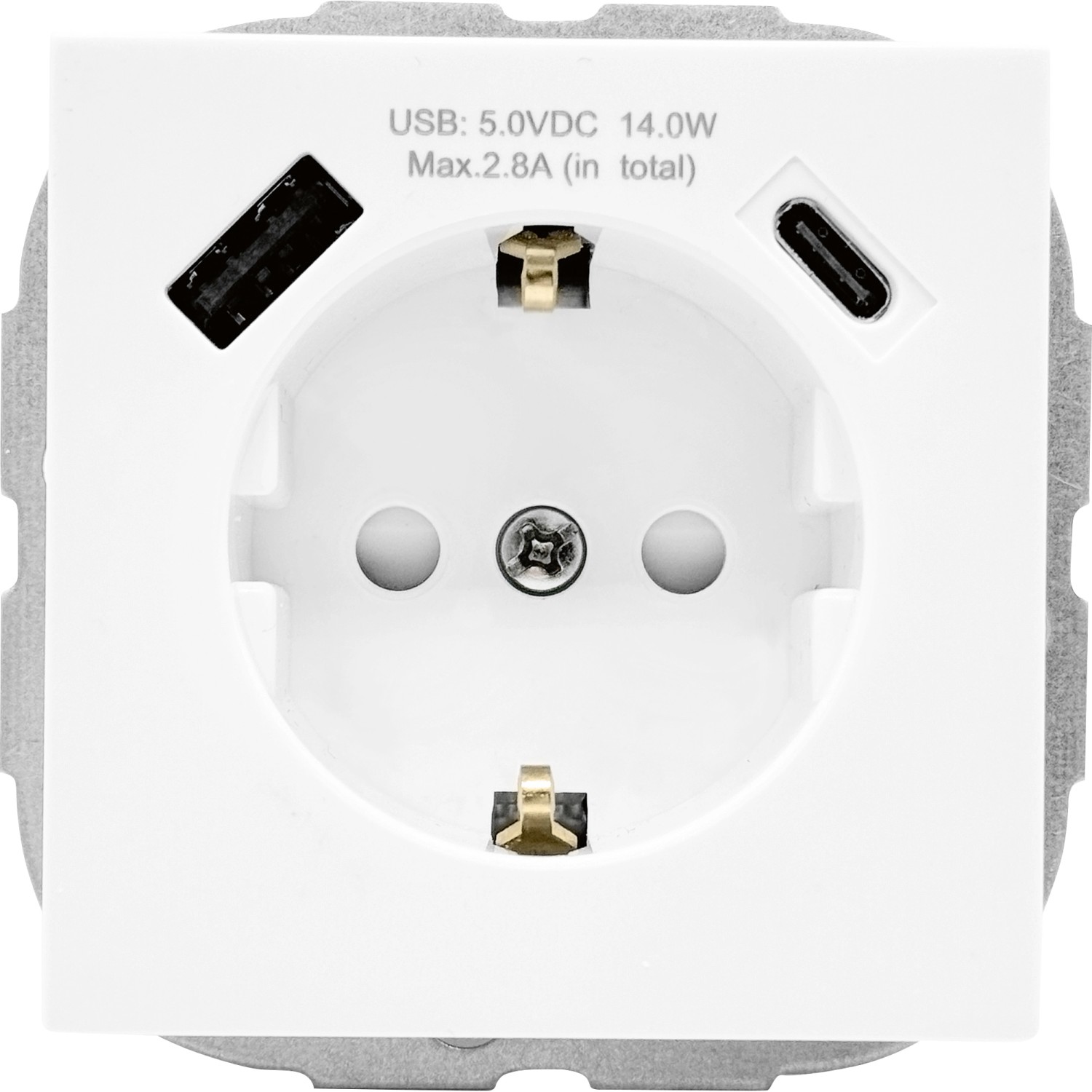 Dual USB Steckdose Annica Weiß 16 A günstig online kaufen