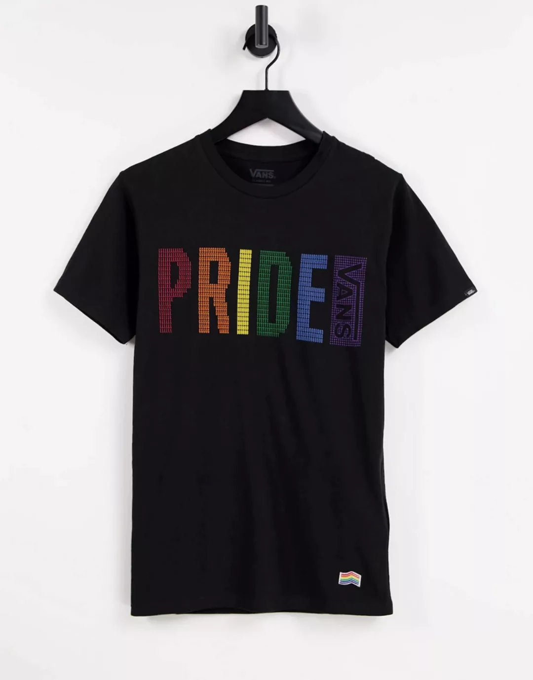 Vans – Pride – T-Shirt in Schwarz günstig online kaufen