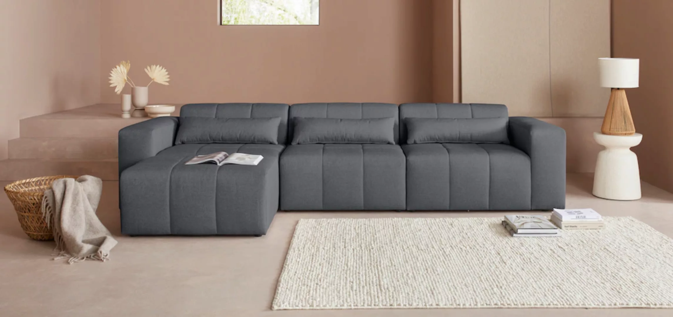 LeGer Home by Lena Gercke Ecksofa »Maileen L-Form«, Modulsofa, bestehend au günstig online kaufen