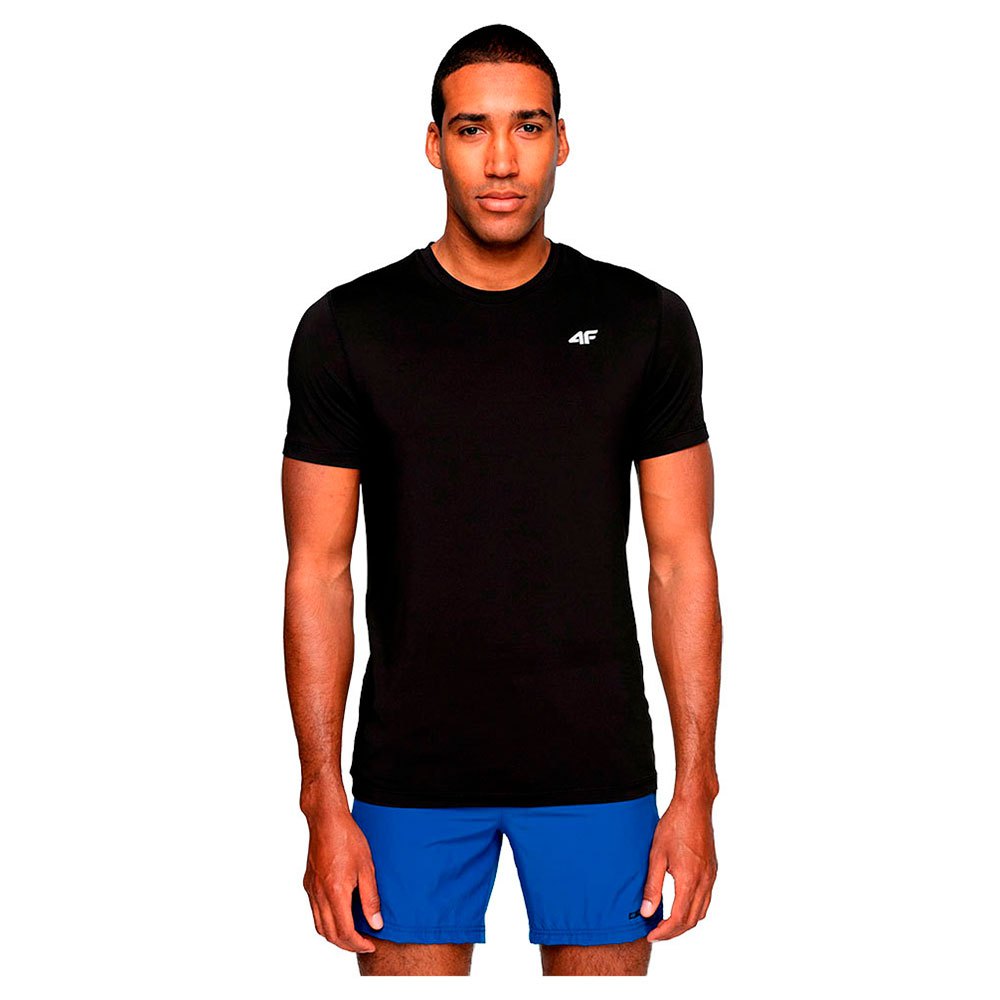 4f Kurzärmeliges T-shirt L Deep Black günstig online kaufen