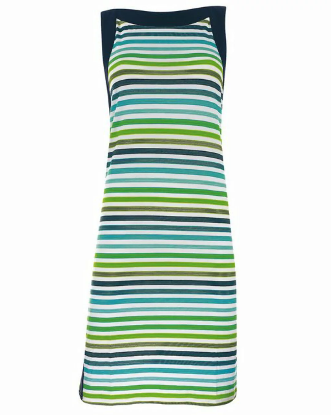 Sunflair Strandkleid Beach Basic Blue & Turquoise Strip ärmelloses Strandkl günstig online kaufen