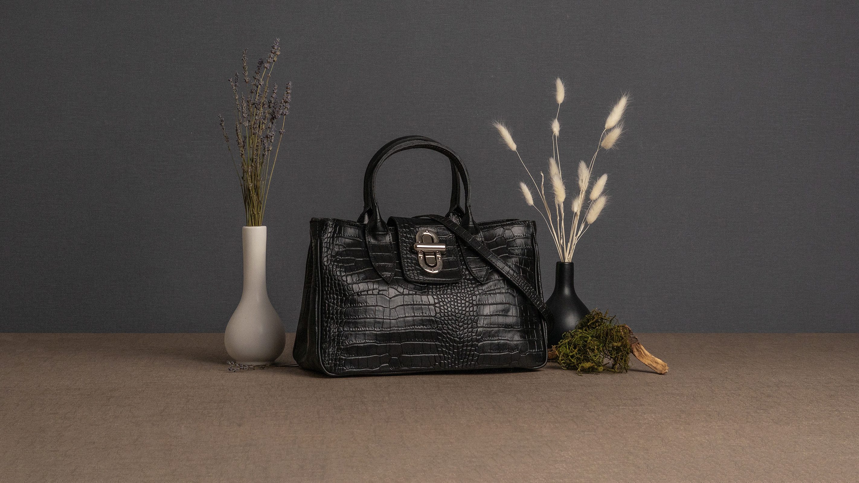 Cluty Henkeltasche, echt Leder, Made in günstig online kaufen