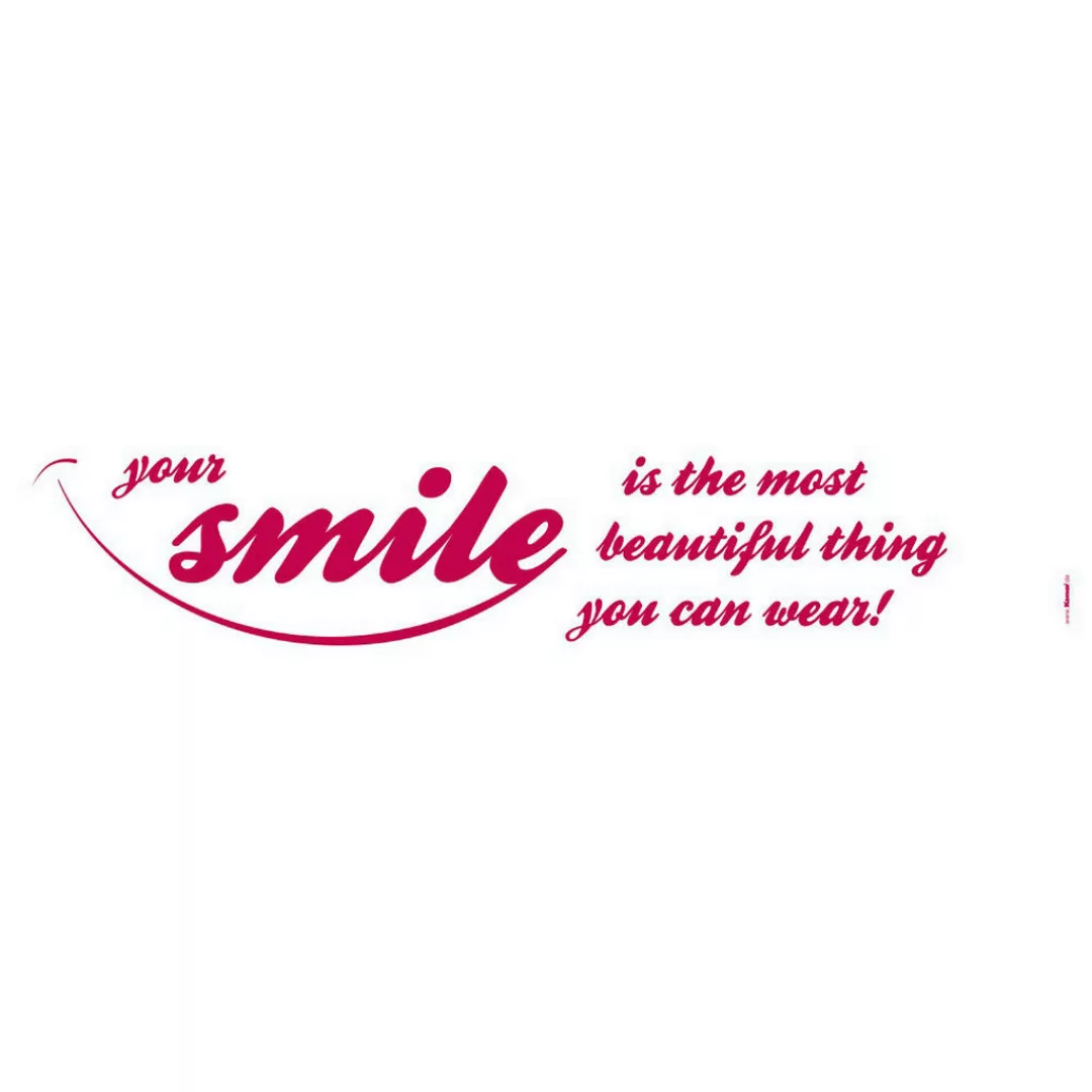 Komar Deko-Sticker Your Smile 14 cm x 70 cm günstig online kaufen