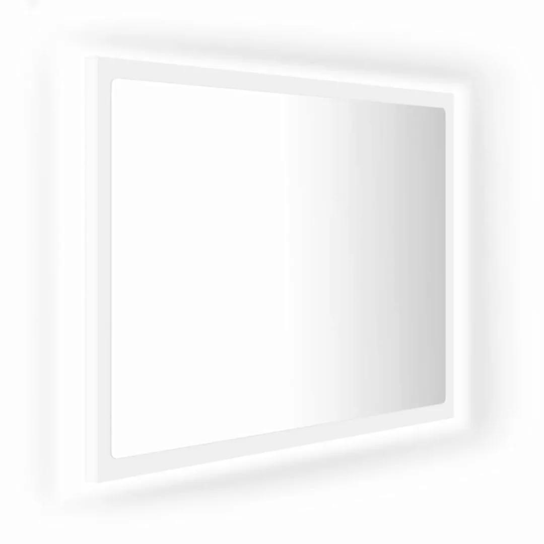 Led-badspiegel Weiß 60x8,5x37 Cm Spanplatte günstig online kaufen