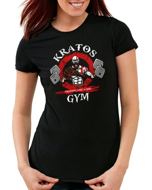 style3 T-Shirt style Train like God god action adventure kratos war gym günstig online kaufen