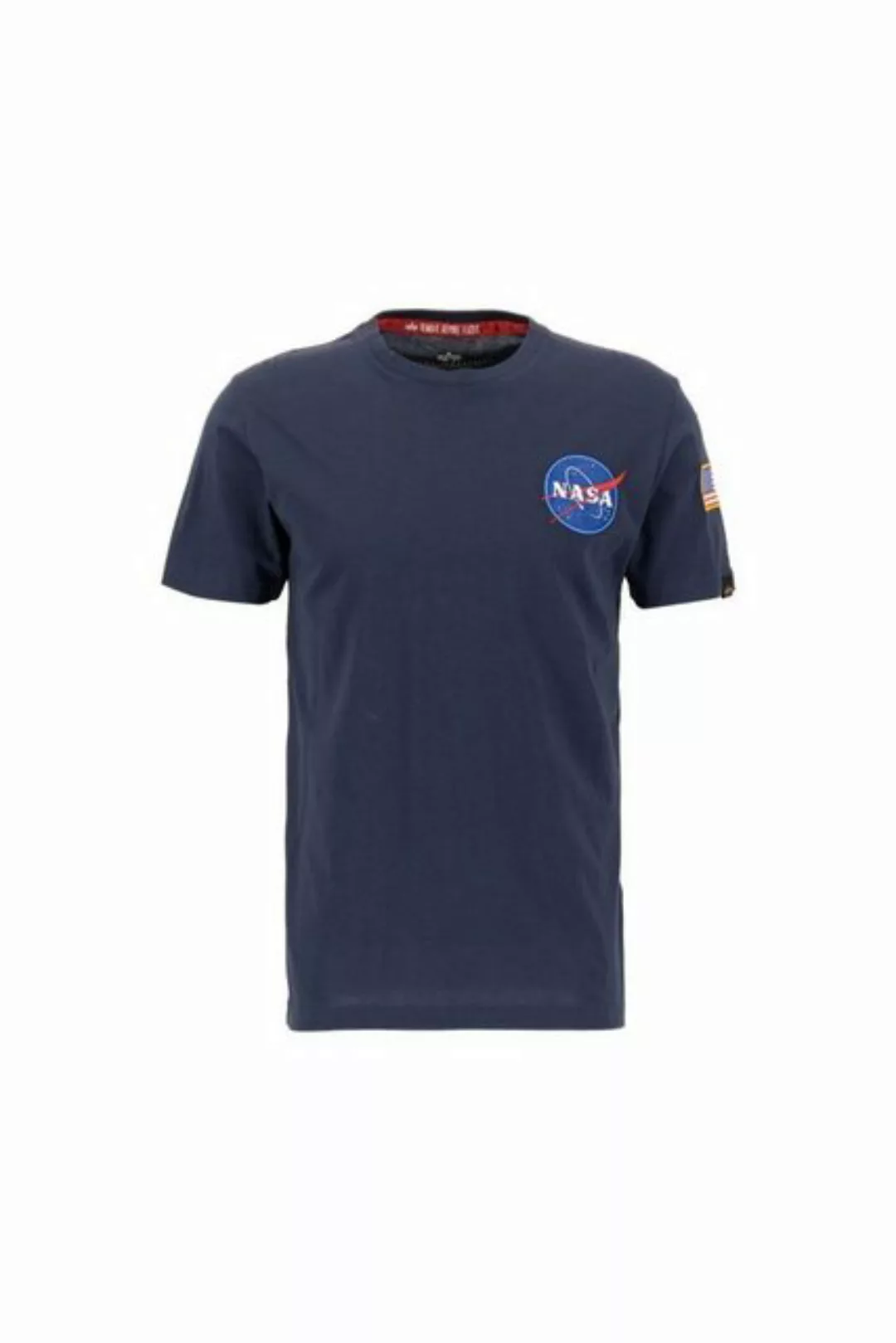Alpha Industries Space Shuttle Kurzärmeliges T-shirt M Rep.Blue günstig online kaufen