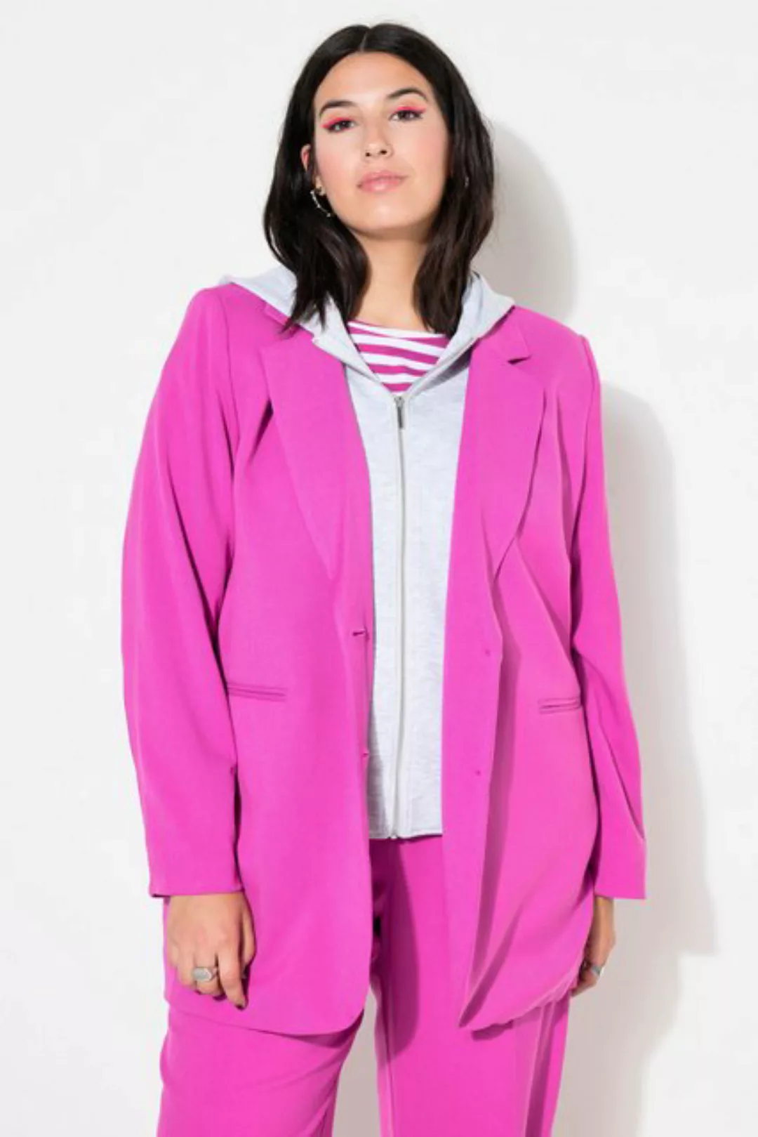 Studio Untold Blusenblazer Blazer oversized Kapuze günstig online kaufen