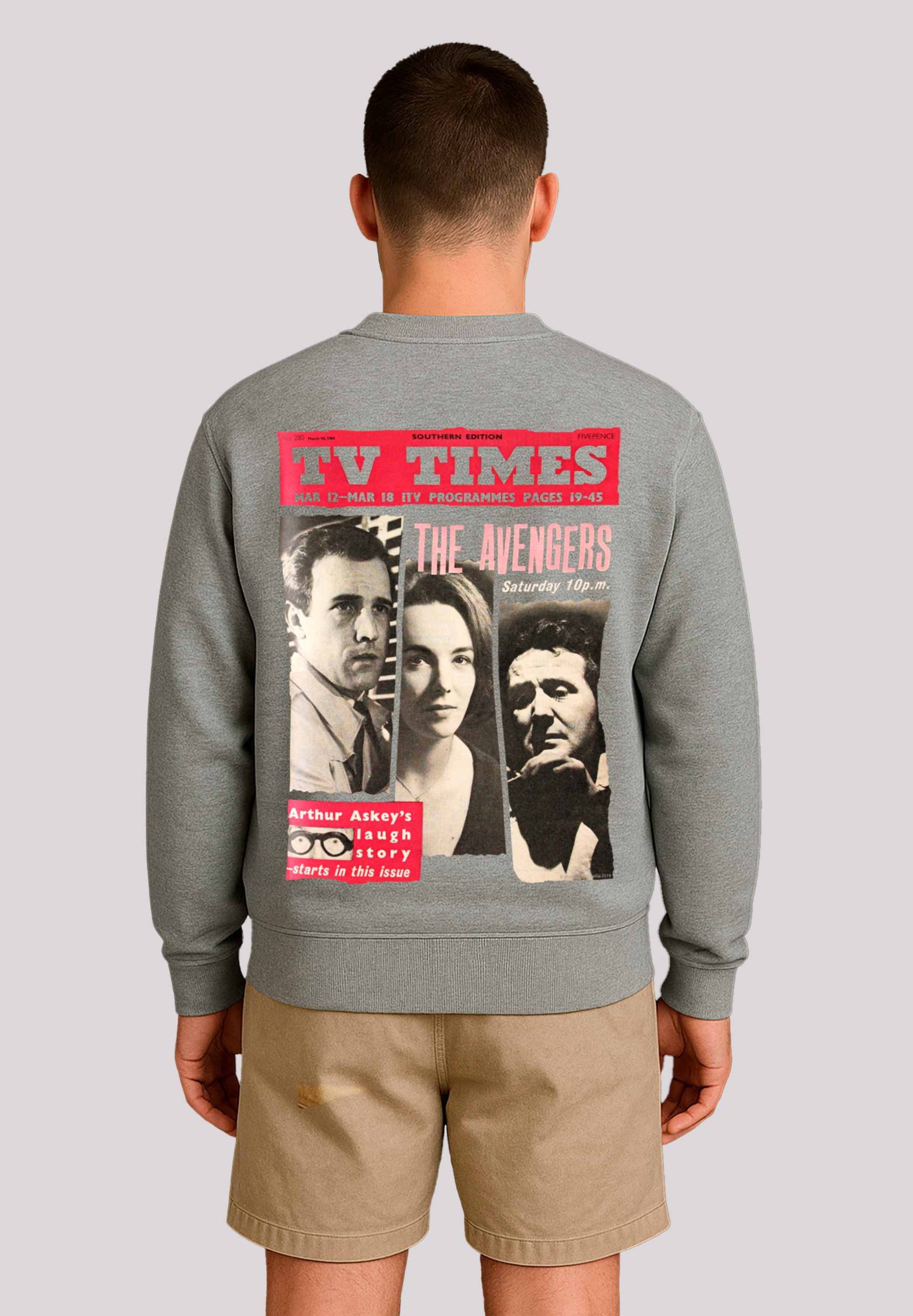 F4NT4STIC Sweatshirt "TV Times The Avengers 1961 Cover", Premium Qualität günstig online kaufen
