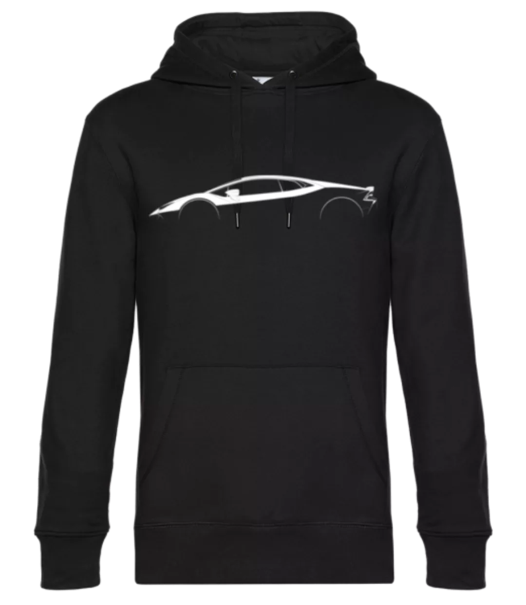 'Lamborghini Huracan Evo' Silhouette · Unisex Premium Hoodie günstig online kaufen