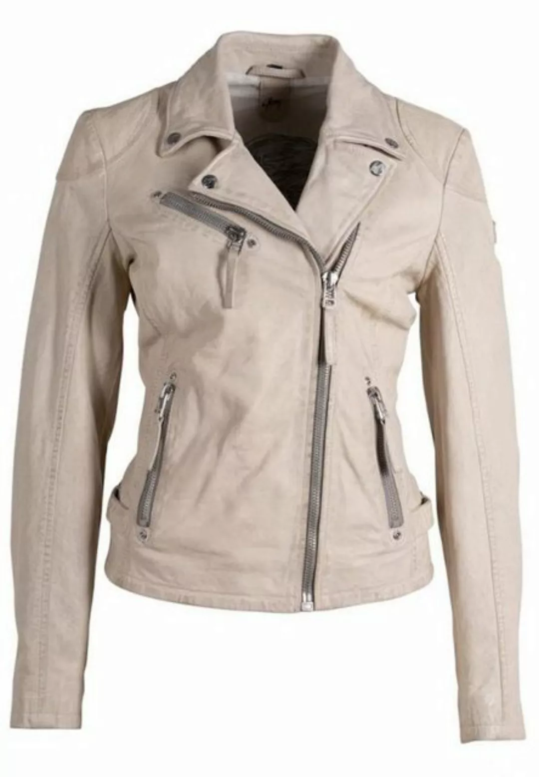 Gipsy Lederjacke Mauritius Damen Lederjacke PGG LABAGV (PERFECTO) - Cream günstig online kaufen