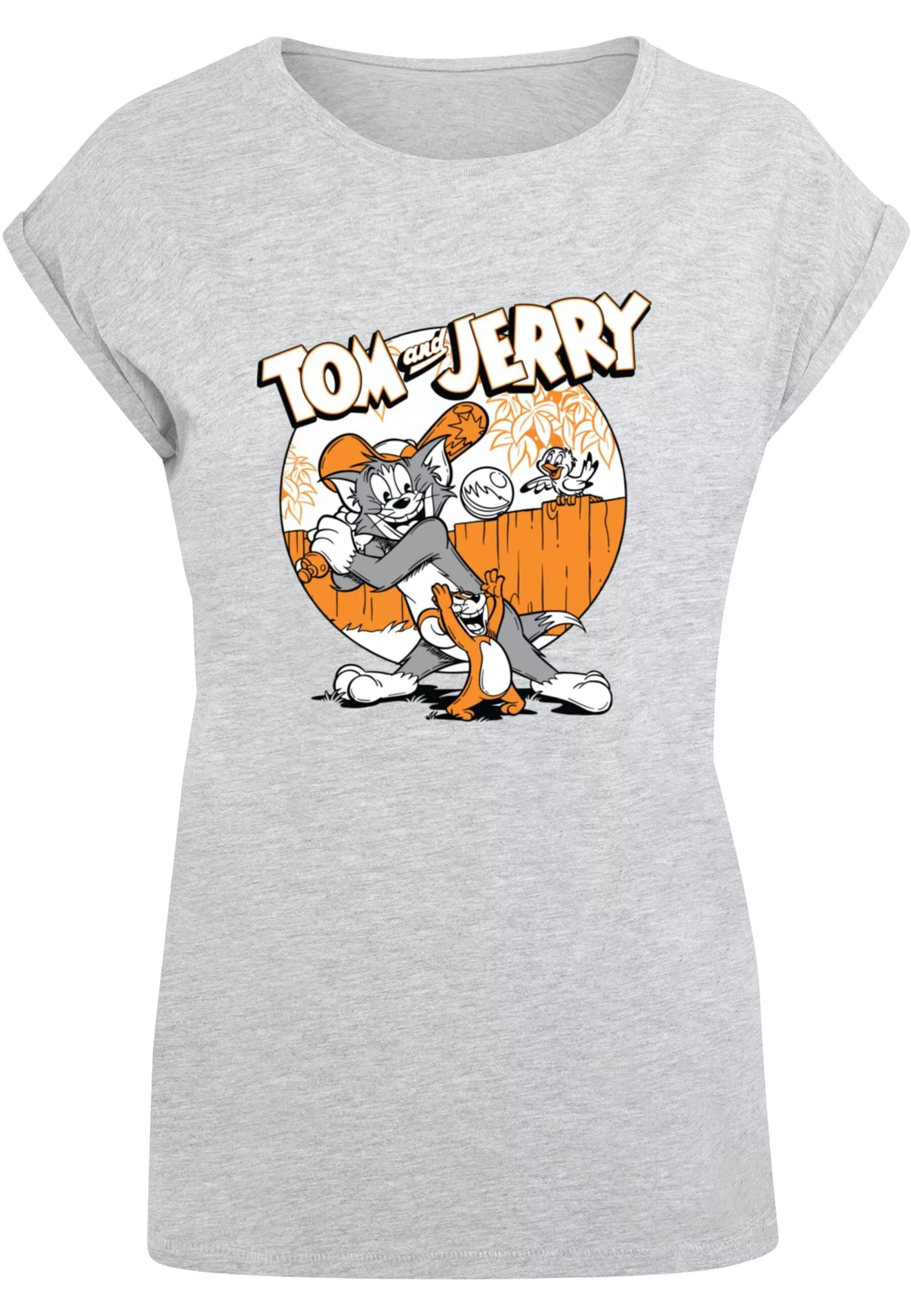 ABSOLUTE CULT T-Shirt "ABSOLUTE CULT Damen Ladies Tom and Jerry - Baseball günstig online kaufen