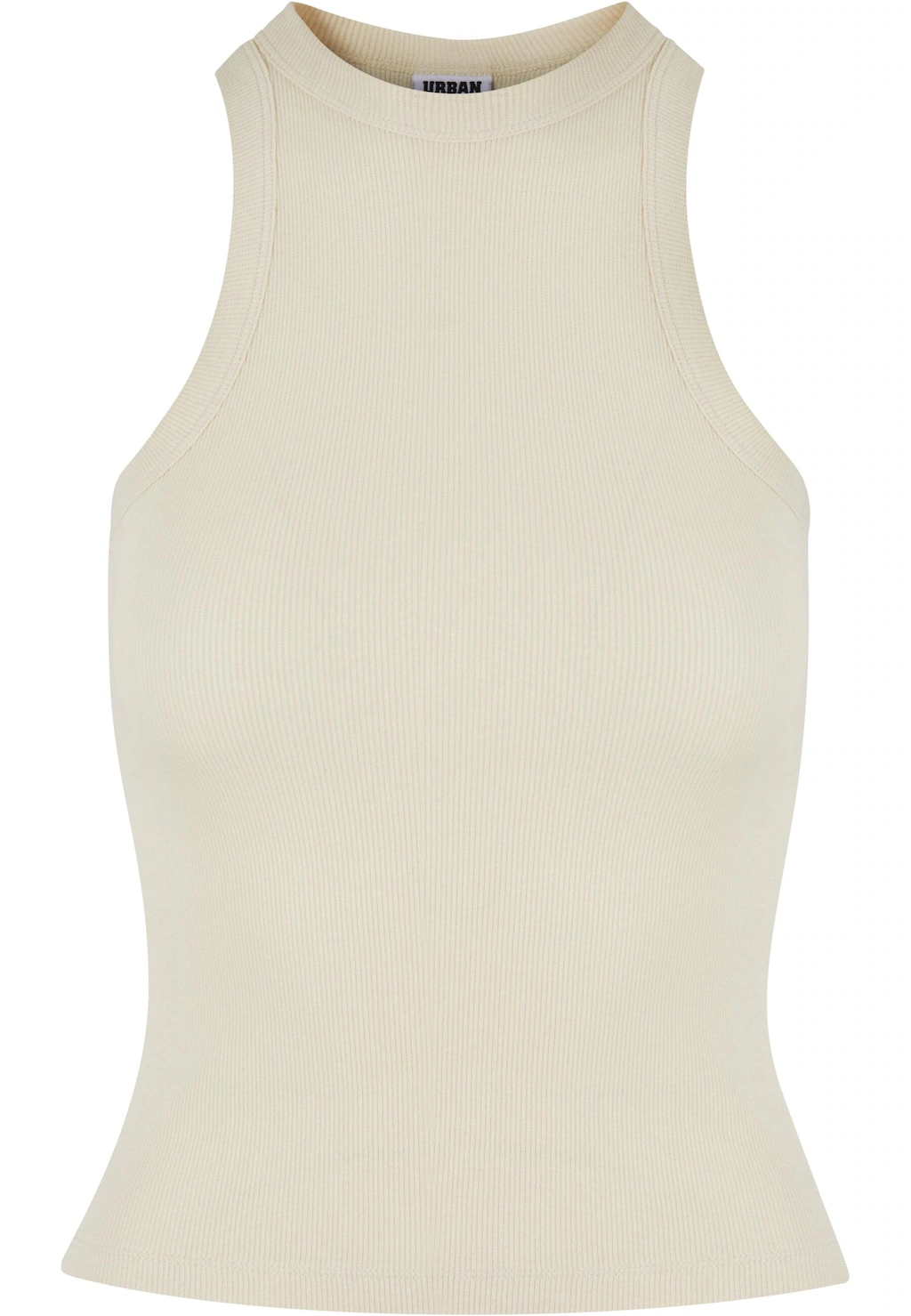 URBAN CLASSICS Muskelshirt "Urban Classics Damen Ladies Racer Back Rib Top" günstig online kaufen