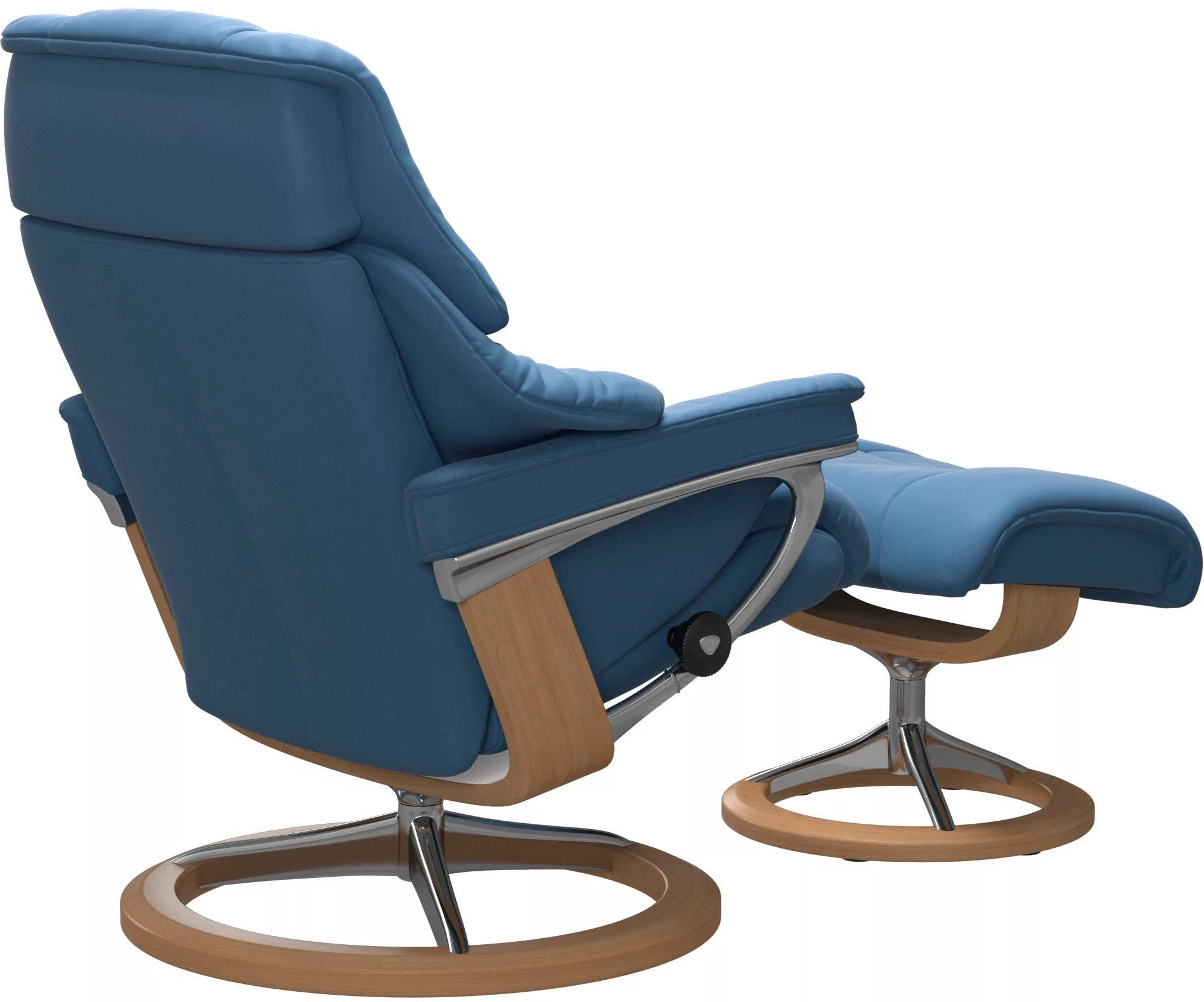 Stressless Fußhocker "Reno", mit Signature Base, Gestell Eiche günstig online kaufen