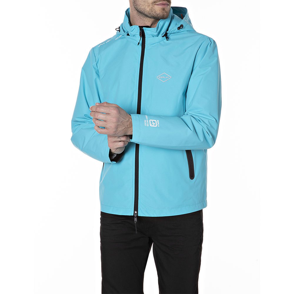 Replay M8170.000.84162 Jacke M Turquoise günstig online kaufen