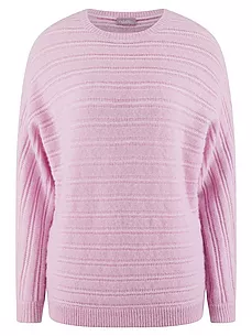 Rundhals-Pullover include rosé günstig online kaufen