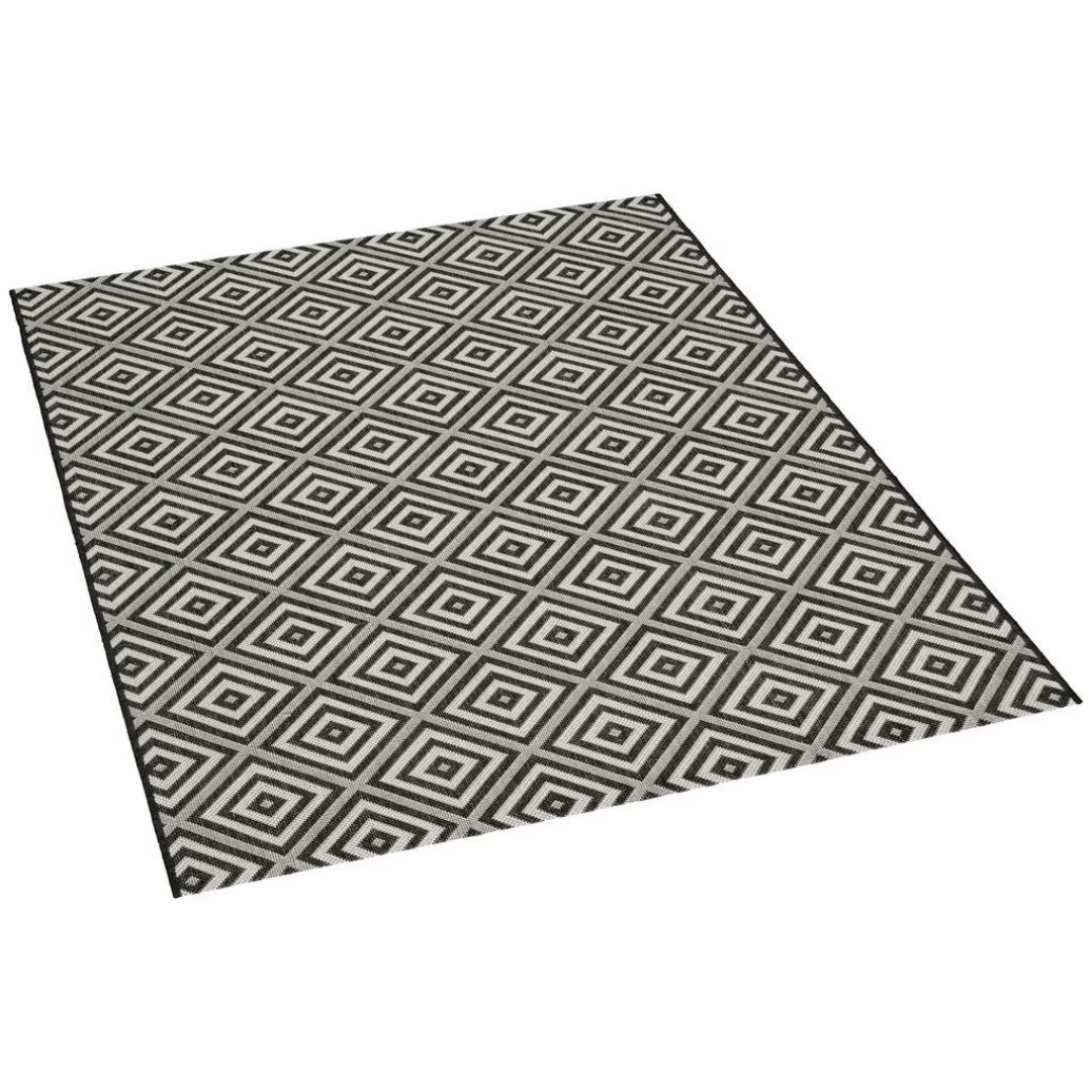 Webteppich Ambiente schwarz B/L: ca. 200x290 cm günstig online kaufen