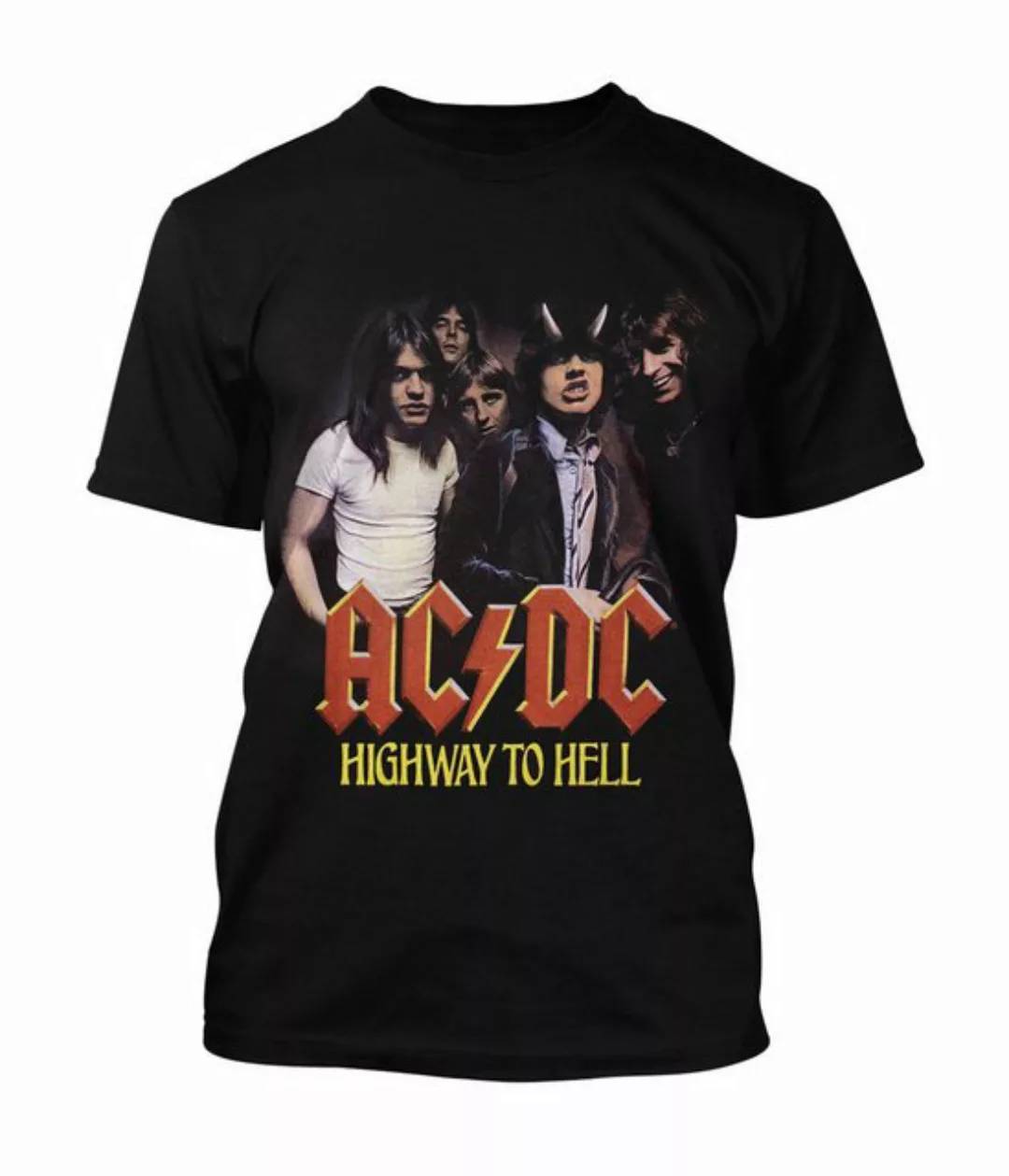 AC/DC T-Shirt Highway to Hel (Schwarz) günstig online kaufen