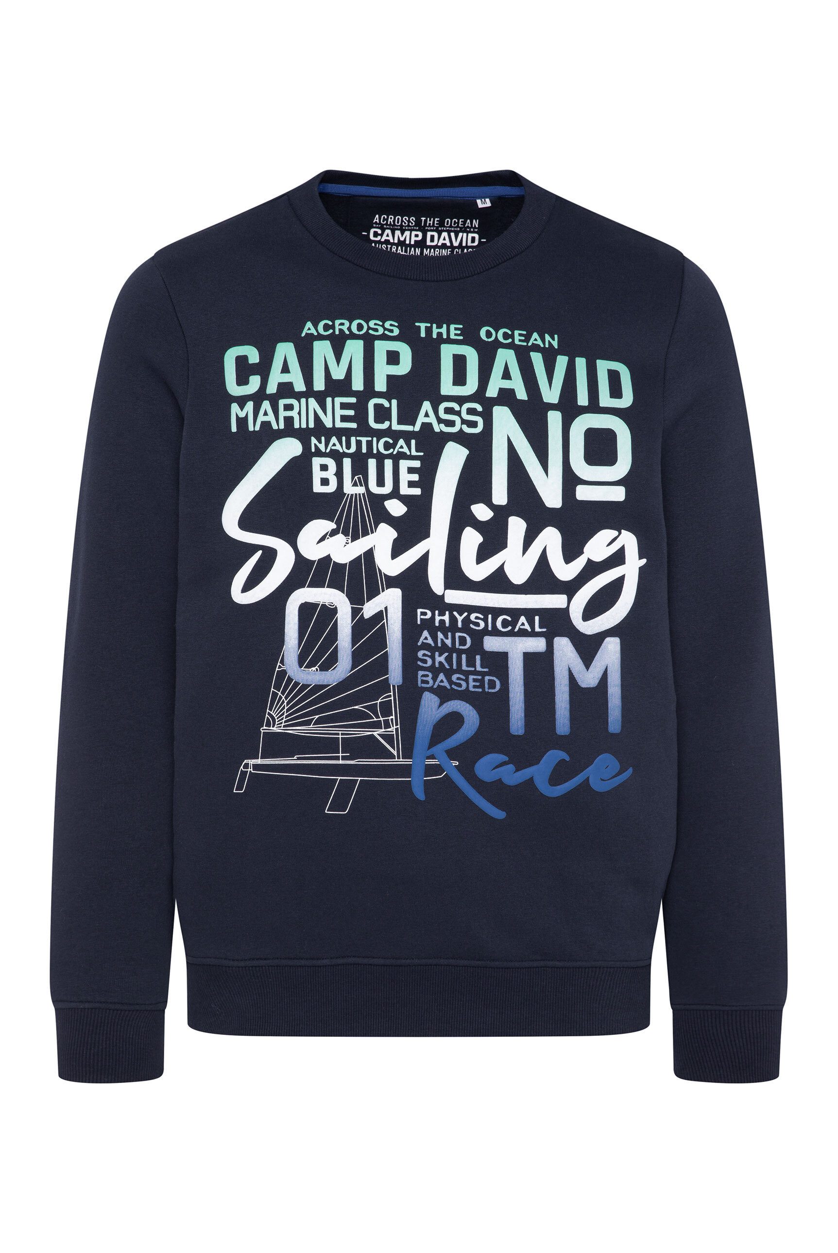 CAMP DAVID Sweater, mit weicher Innenseite günstig online kaufen