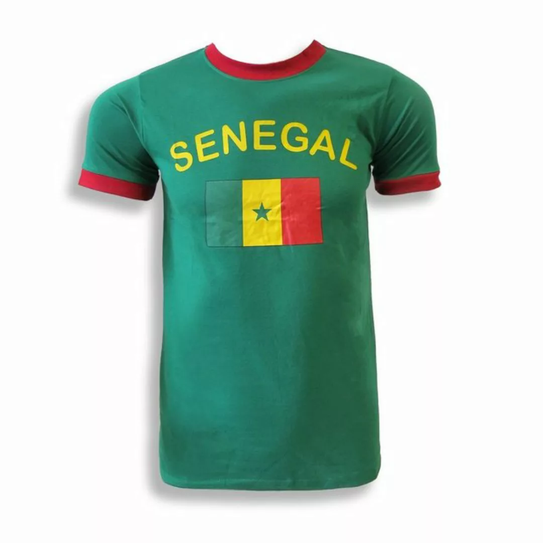Sonia Originelli T-Shirt Fan-Shirt "Senegal" Unisex Fußball WM EM Herren T- günstig online kaufen