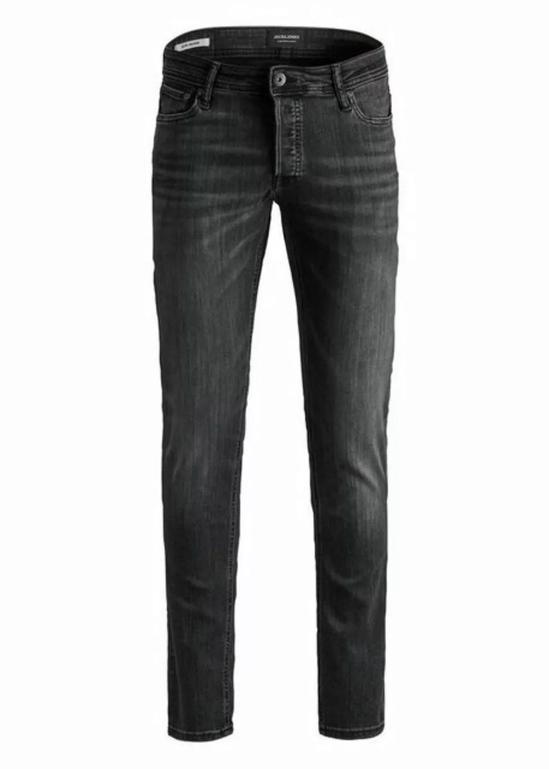 Jack & Jones Herren Jeans JJIGLENN JJORIGINAL AM 817 - Slim Fit - Schwarz - günstig online kaufen