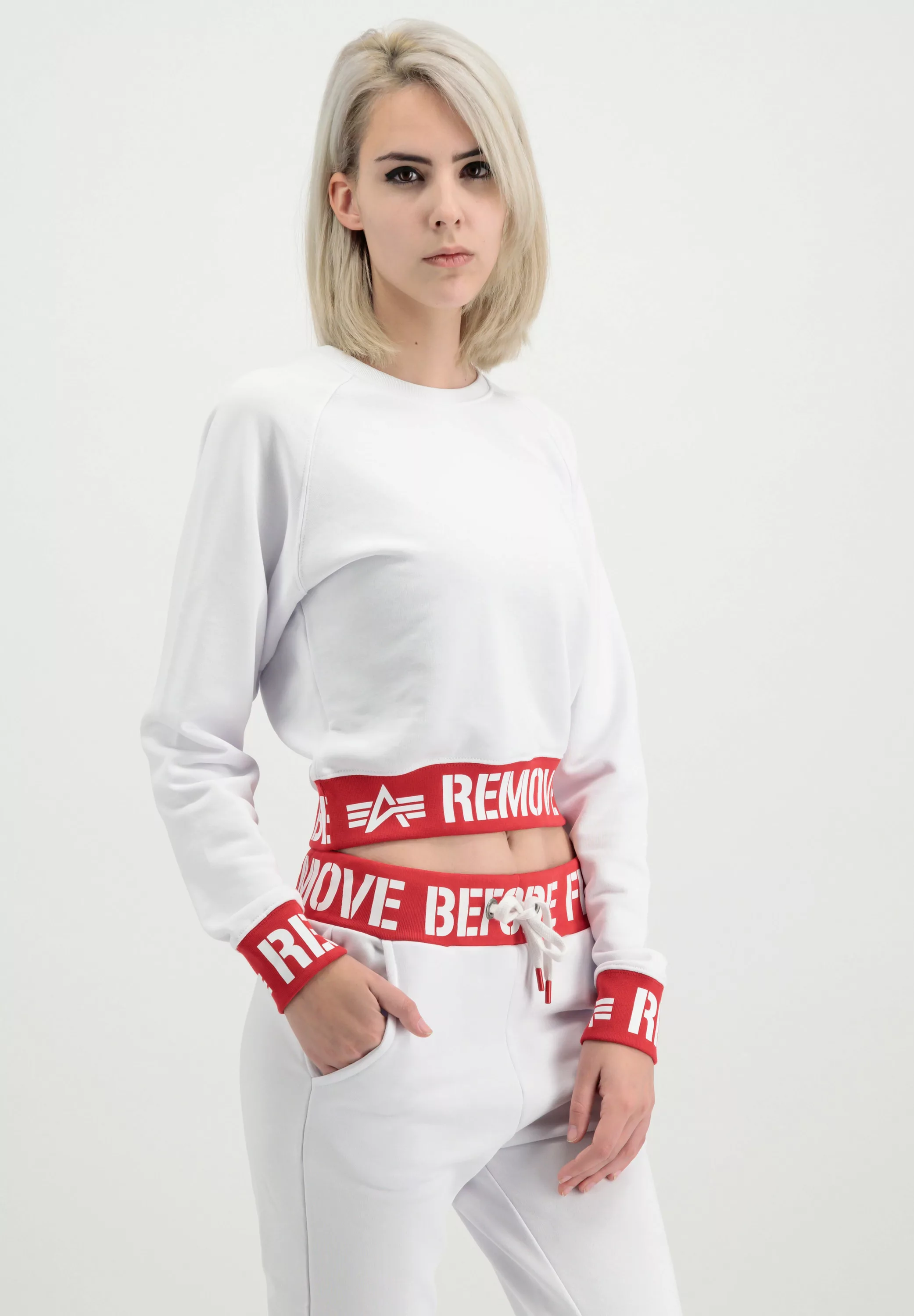 Alpha Industries Sweater "Alpha Industries Women - Sweatshirts RBF Cropped günstig online kaufen