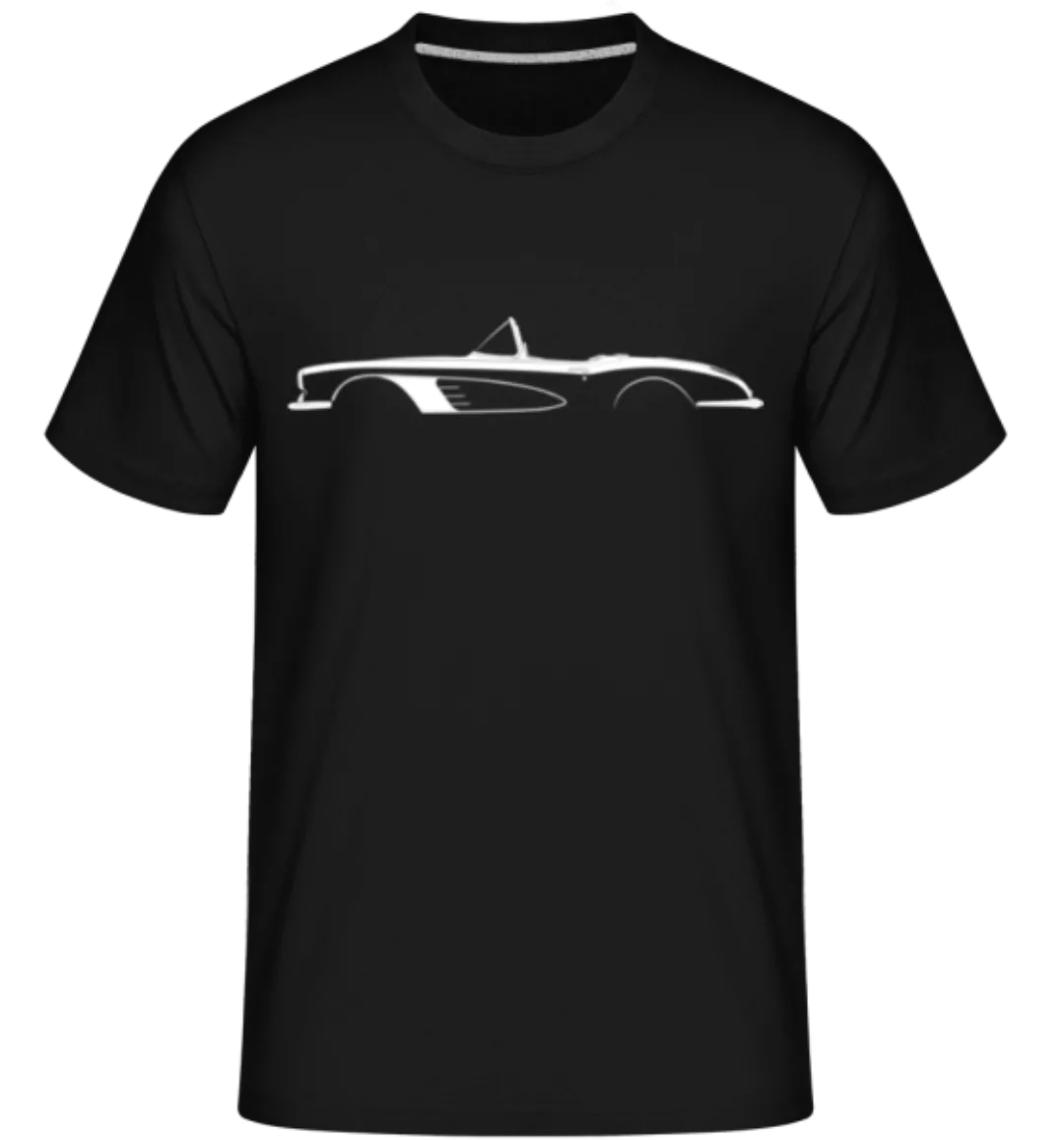 'Chevrolet Corvette C1 1958' Silhouette · Shirtinator Männer T-Shirt günstig online kaufen