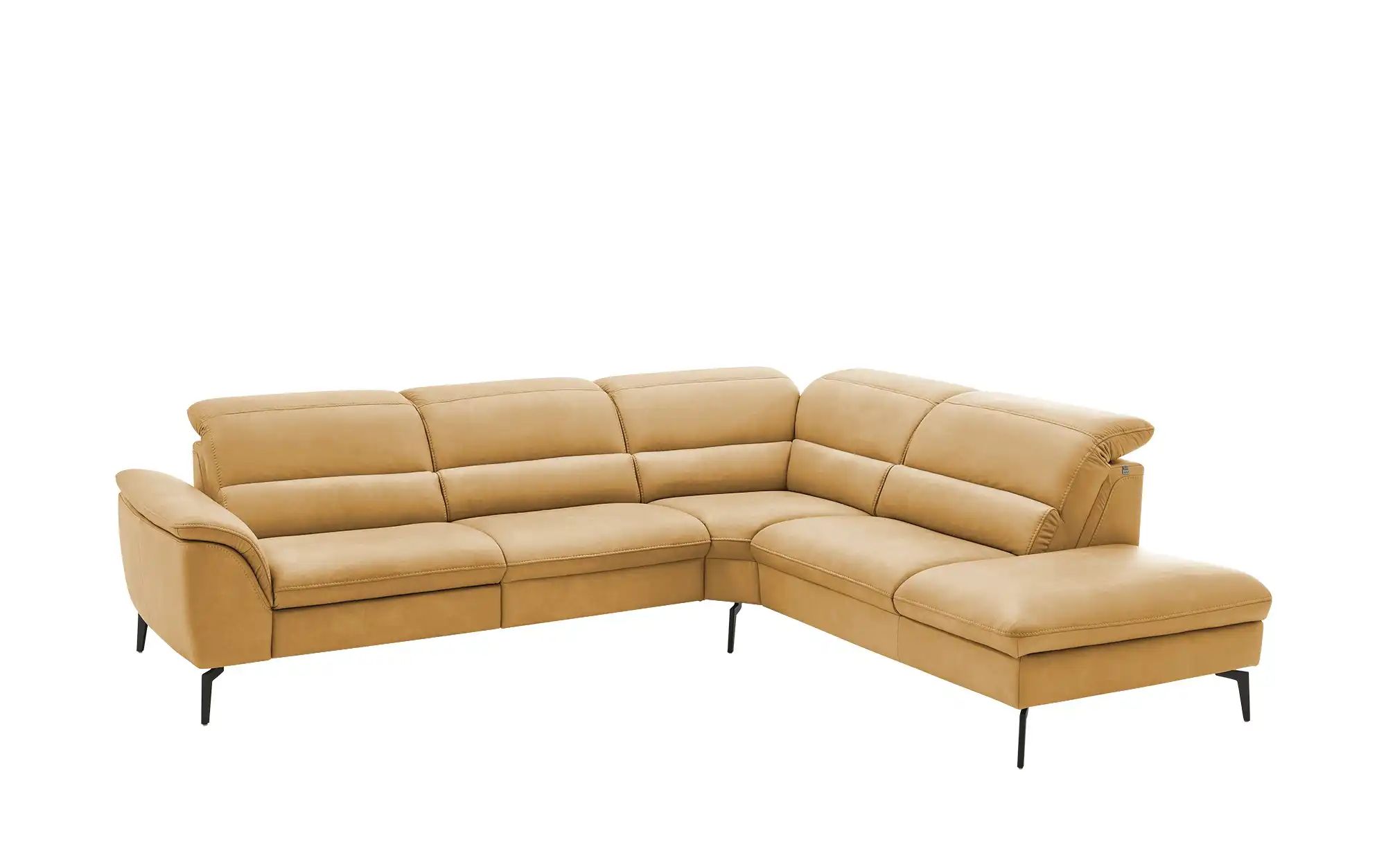 Hukla Ecksofa  Luisa ¦ gelb ¦ Maße (cm): B: 298 H: 106 T: 258 Polstermöbel günstig online kaufen