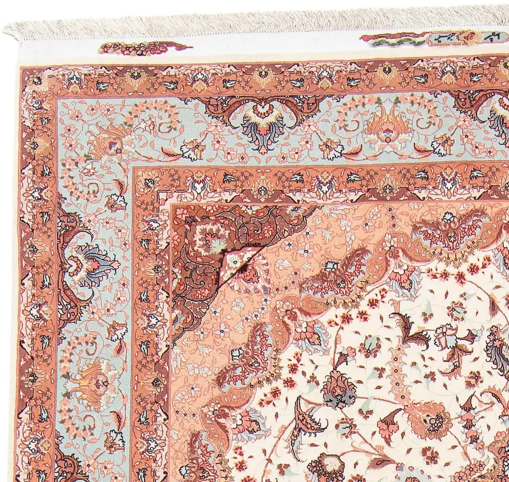 morgenland Orientteppich »Perser - Täbriz - Royal - 305 x 200 cm - beige«, günstig online kaufen