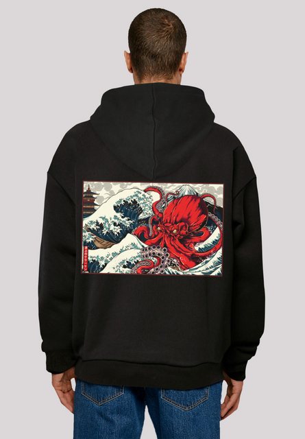 F4NT4STIC Kapuzenpullover Octopus Japan Print günstig online kaufen