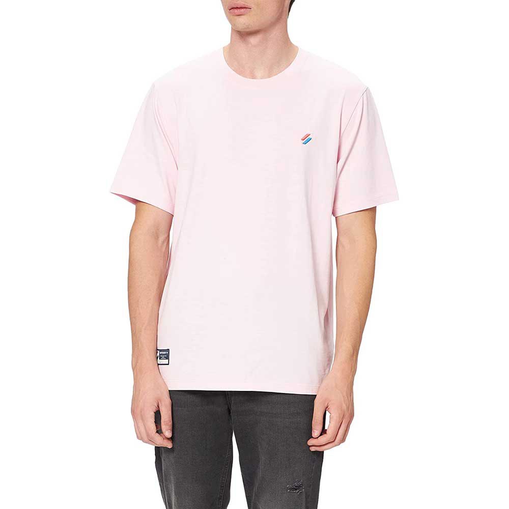 Superdry Code Essential Kurzärmeliges T-shirt XL Roseate Pink günstig online kaufen