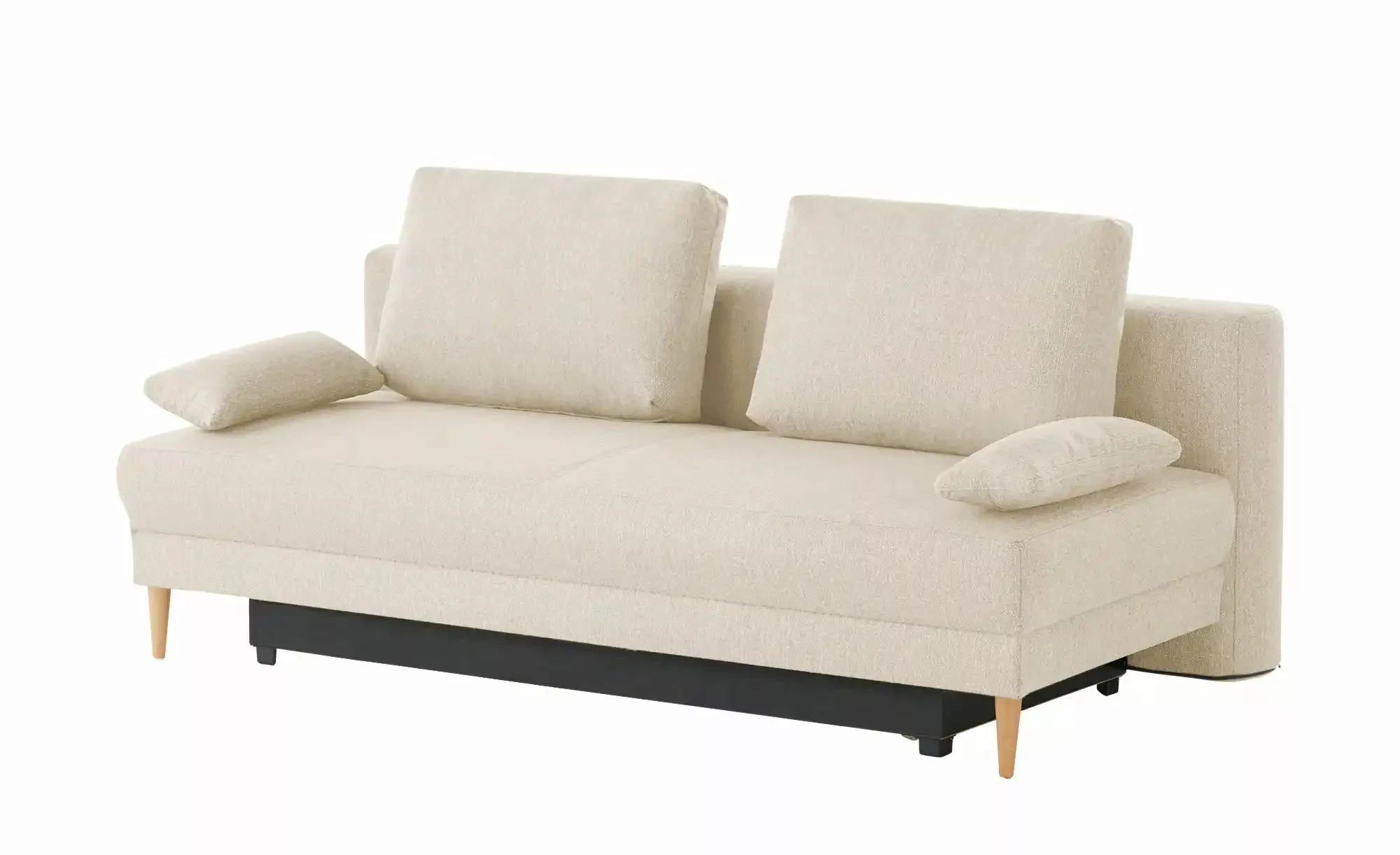 Schlafsofa mit Schlaffunktion Genua ¦ beige ¦ Maße (cm): B: 205 H: 89 T: 94 günstig online kaufen