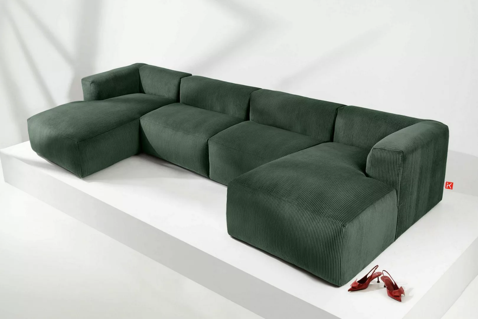 KONSIMO® Wohnlandschaft BUFFO Ecksofa U-Form, hergestellt in der EU,extrem günstig online kaufen