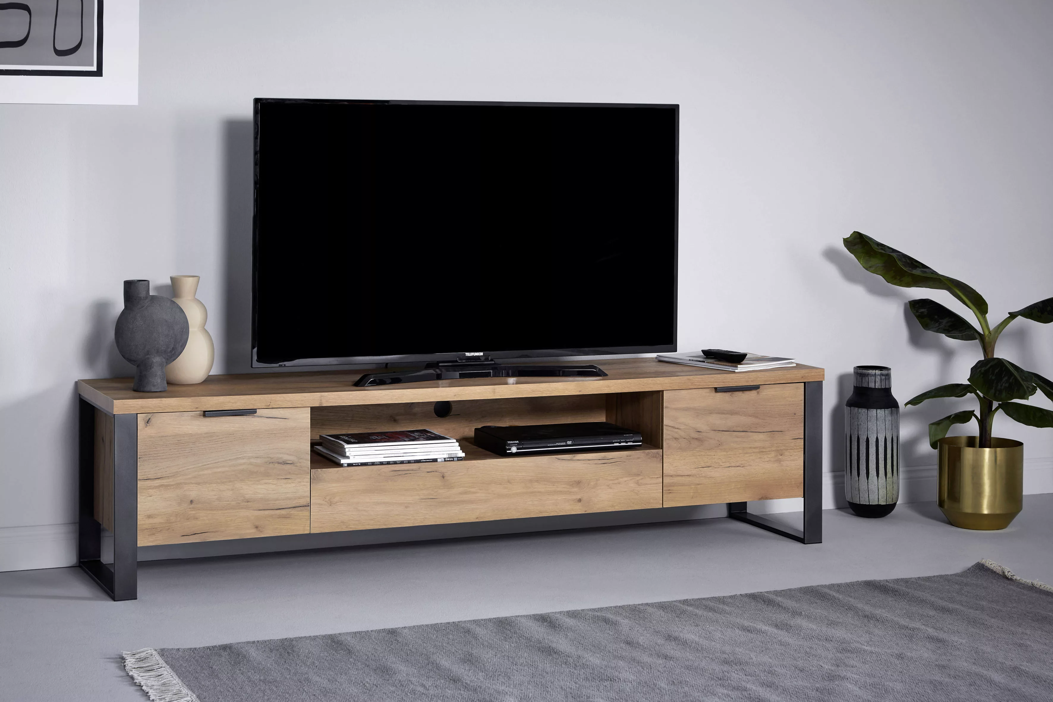 Jahnke TV-Board "LOOP", Breite ca. 180 cm günstig online kaufen