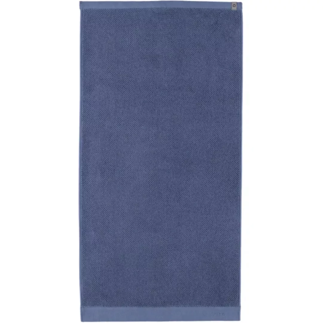 Essenza Connect Organic Uni - Farbe: blue - Handtuch 50x100 cm günstig online kaufen