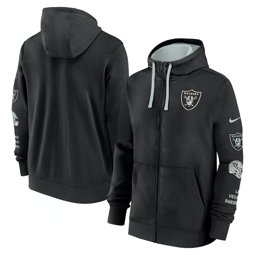 Nike Kapuzenpullover "Nike Hoodie Las Vegas Raiders Nike Full-Zip Fleece" günstig online kaufen