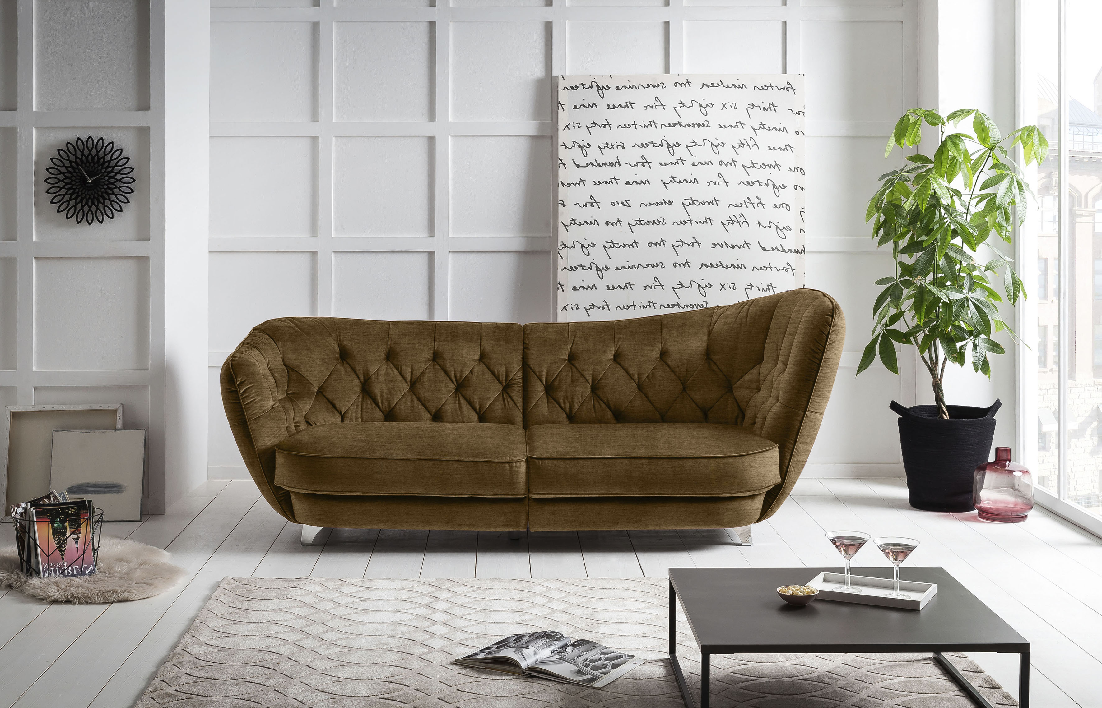 Leonique Big-Sofa "Retro" günstig online kaufen