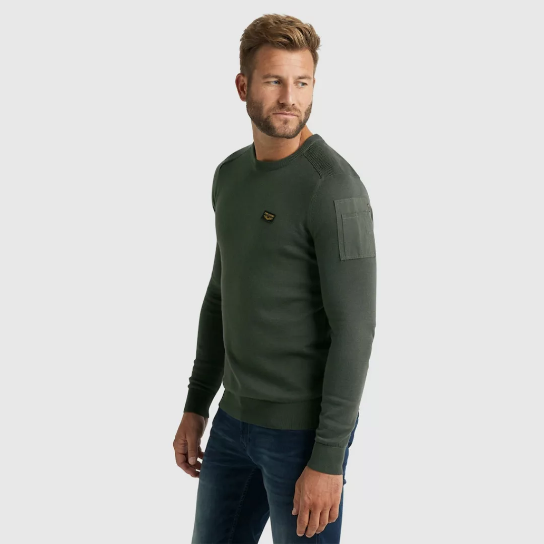 PME LEGEND Rundhalspullover "Buckley Knit" günstig online kaufen