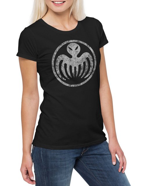 Urban Backwoods Print-Shirt Spectre Symbol Damen T-Shirt Sign James Logo In günstig online kaufen