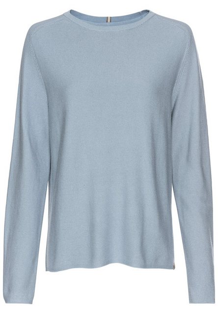 camel active Strickpullover KNITWEAR Soft Blue günstig online kaufen