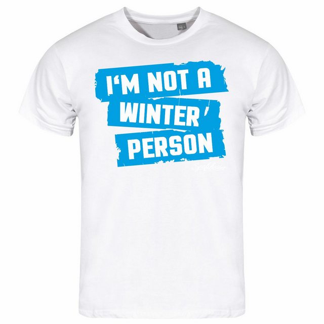 deinshirt Print-Shirt Herren T-Shirt Im not a winter person Funshirt mit Mo günstig online kaufen