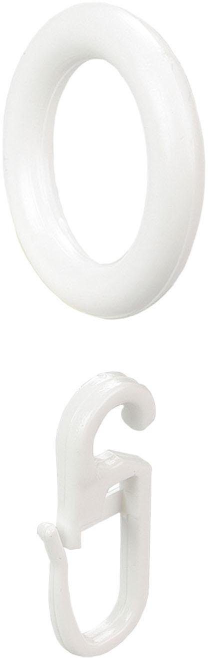 Liedeco Gardinenring, Gardinen, Gardinenstangen, (8-St) günstig online kaufen