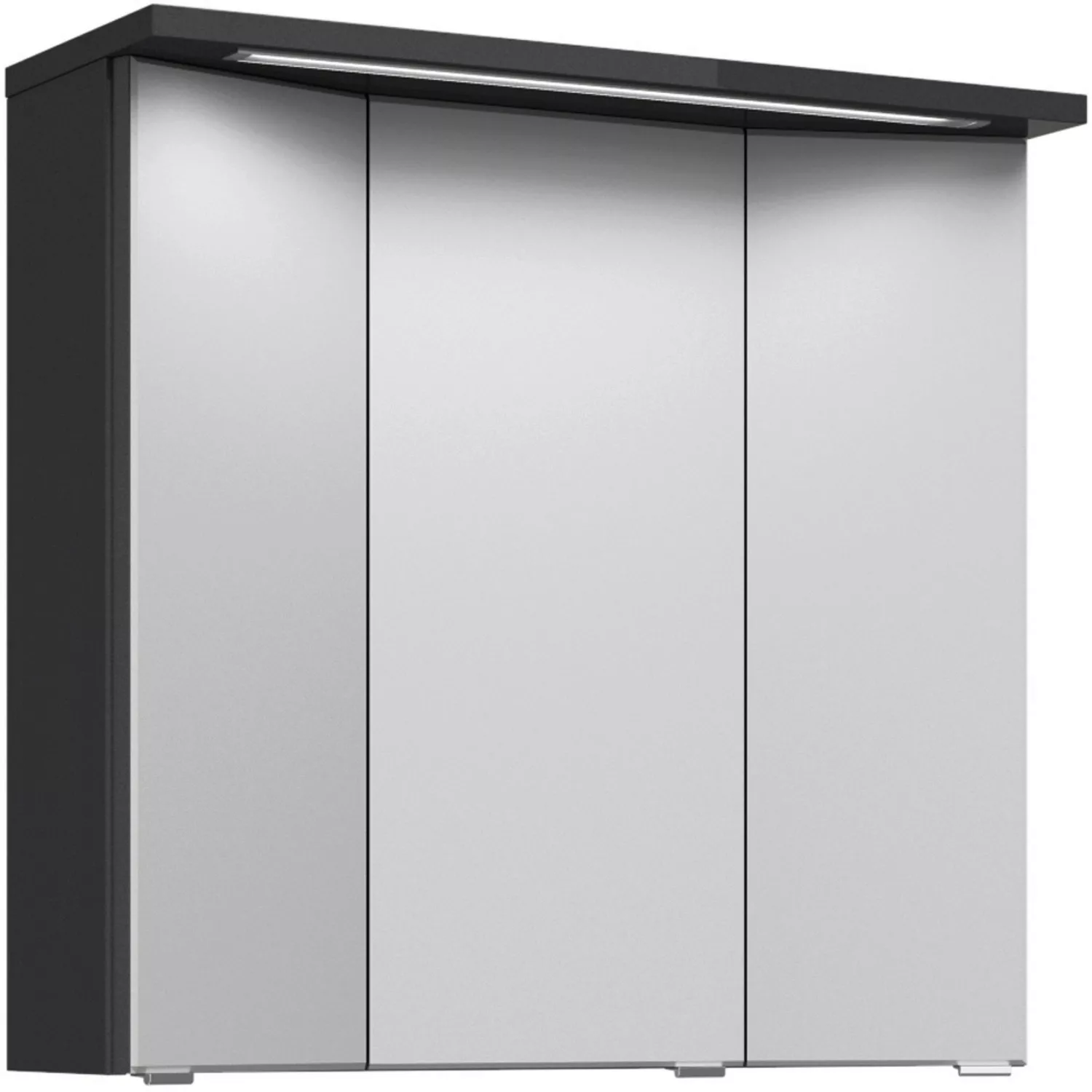 Pelipal Spiegelschrank Trentino Anthrazit 75 cm mit Softclose Türen günstig online kaufen