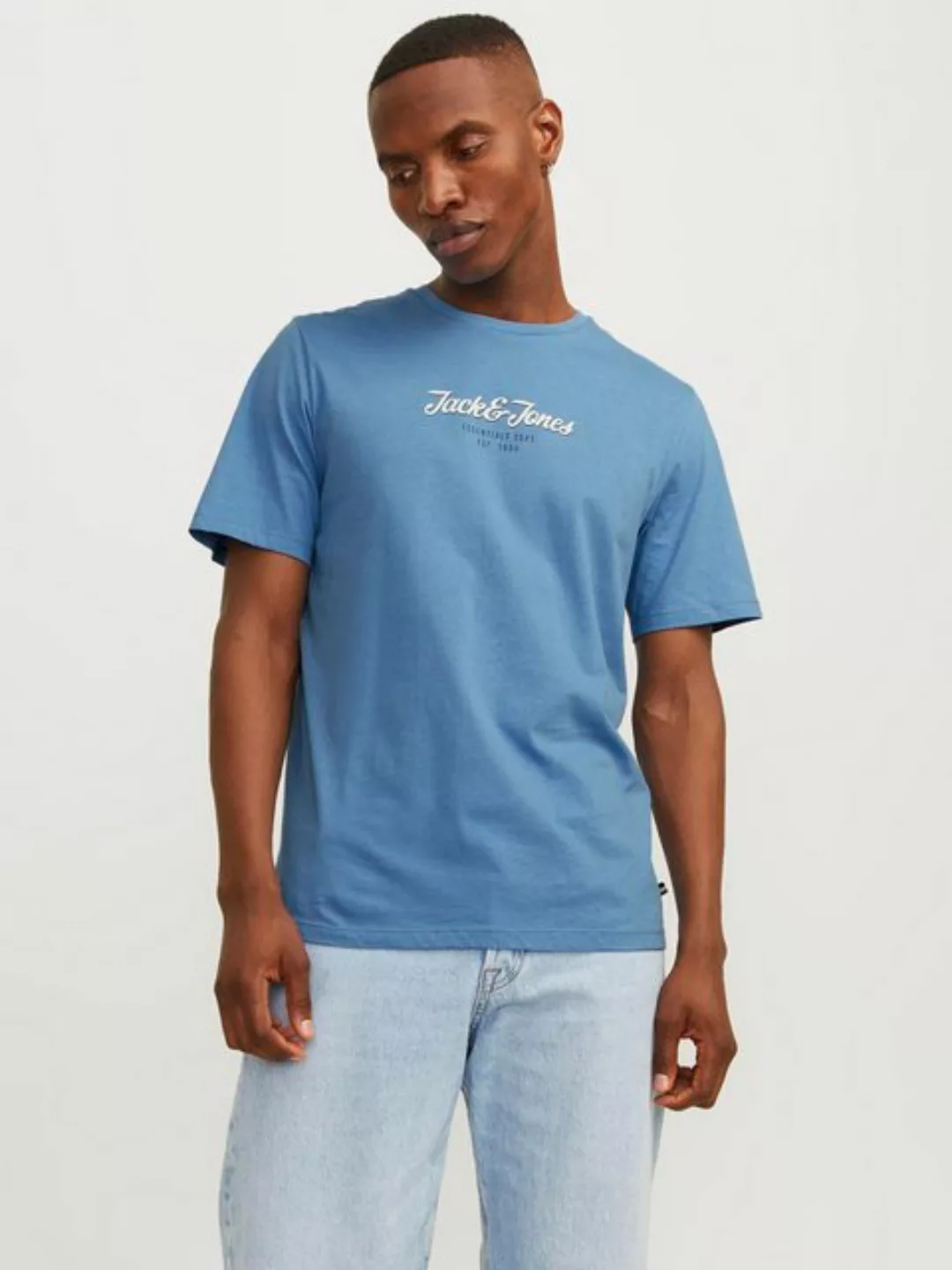 Jack & Jones Kurzarmshirt JJHENRY TEE SS CREW NECK günstig online kaufen