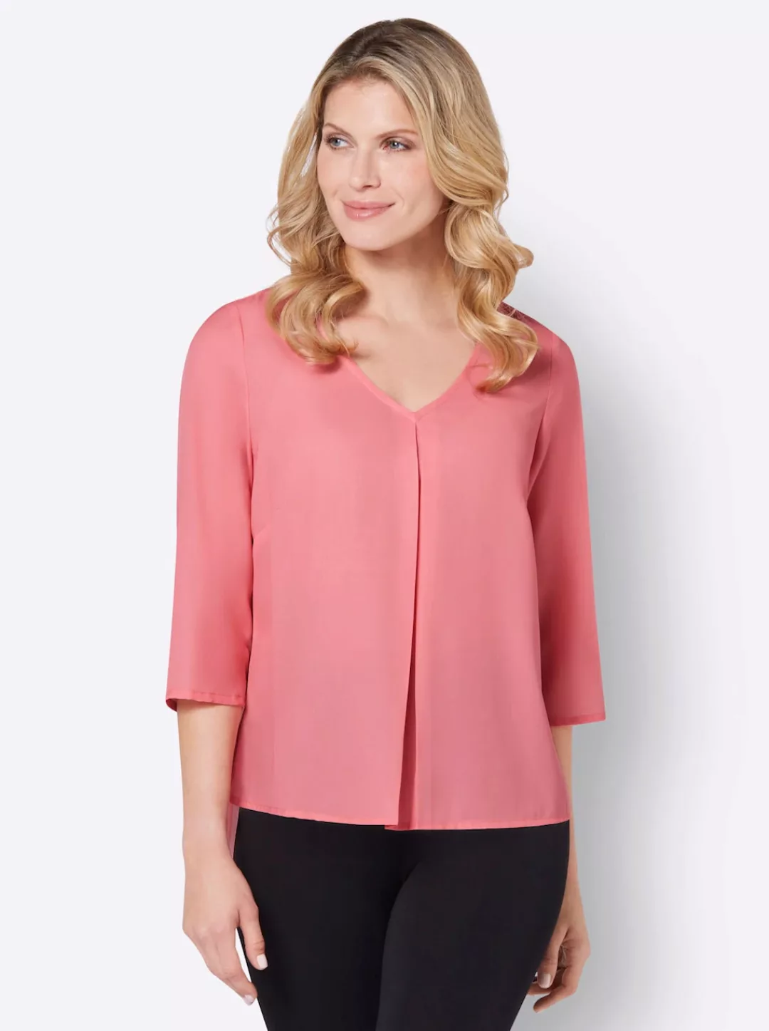 Classic Basics Plisseebluse günstig online kaufen